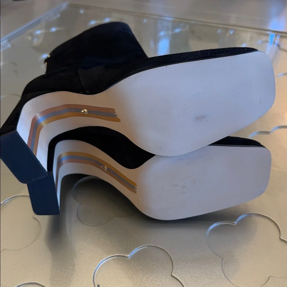 SAM EDELMAN Irie Black Suede Boots Women’s size 9 - Picture 13 of 16